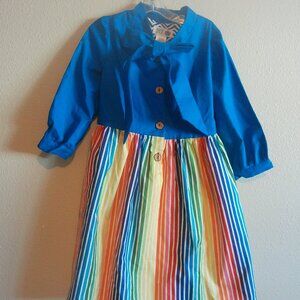 Misha Lulu High End Childrens Brand. Vibrant Dress
